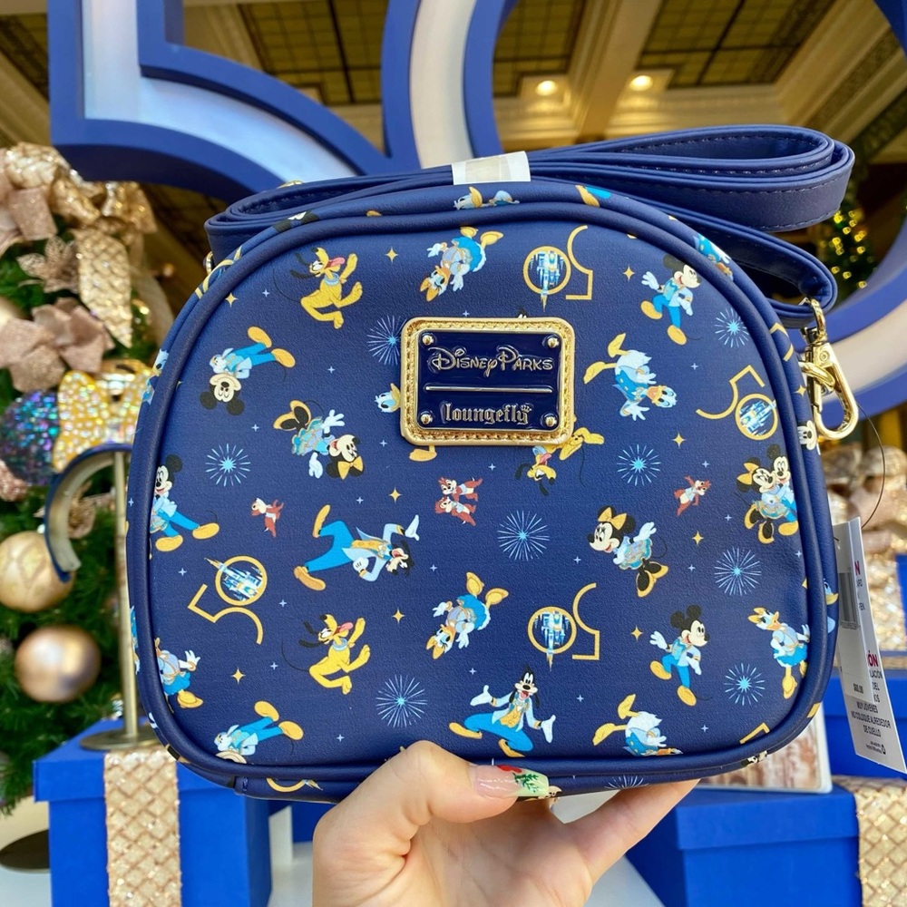 Loungefly 50th Anniversary Pin Trading Bag